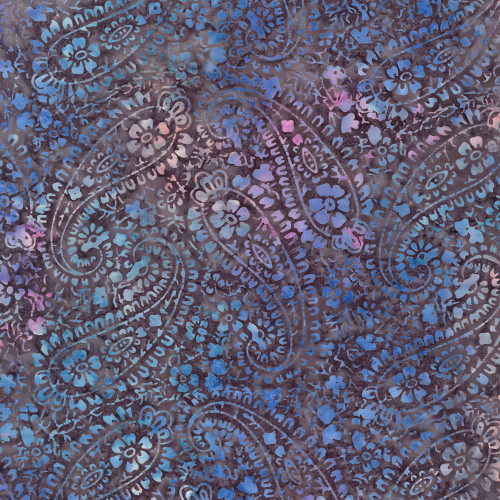 Timeless Treasures Paradise Tonga Batiks Floral Paisleys Drift