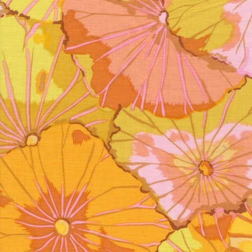 Free Spirit Fabrics Kaffe Fassett Classics Lotus Leaf Yellow