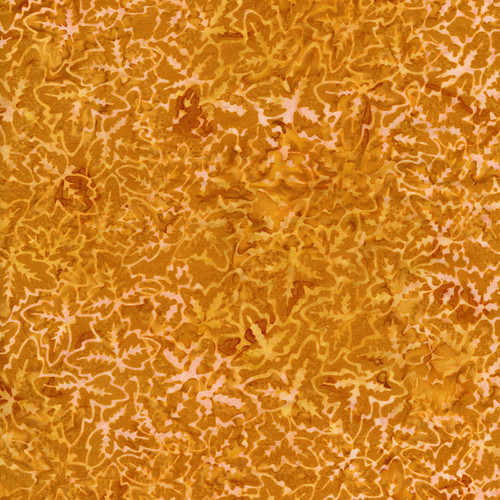 Timeless Treasures Fabrics Cider Tonga Batiks Cider Packed Fall Leaves
