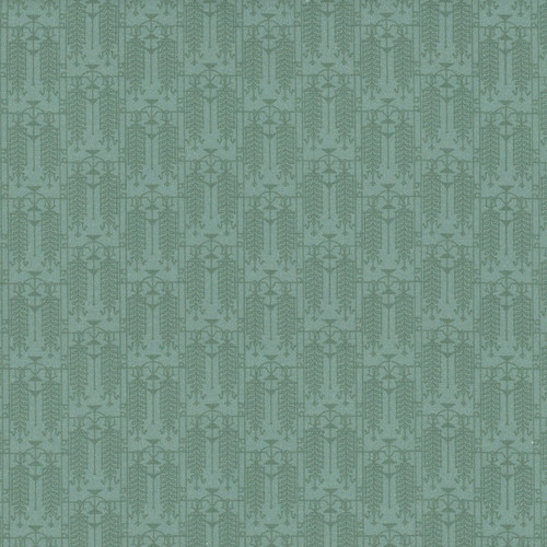 Cloud 9 Fabrics The House Beautiful Frank Lloyd Wright Tree of Life Teal