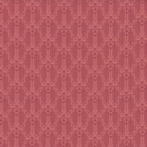 Cloud 9 Fabrics The House Beautiful Frank Lloyd Wright Tree of Life Red