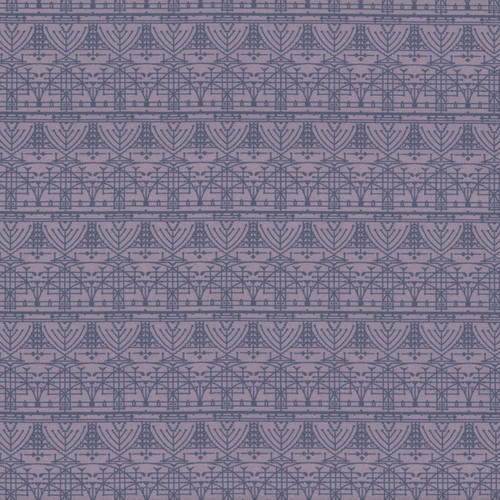 Cloud 9 Fabrics The House Beautiful Frank Lloyd Wright Crystal Bridges Purple