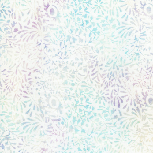 Timeless Treasures Frost Tonga Batiks Cloud Viney