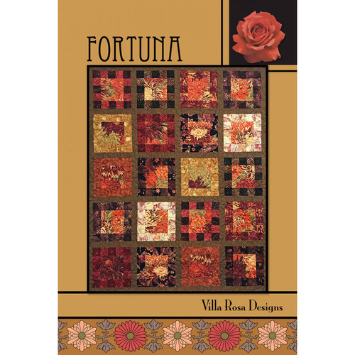 Fortuna Quilt Pattern by Villa Rosa Designs