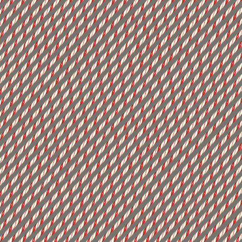 Windham Fabrics A Very Terri Christmas Terri Degenkolb Candy Cane Stripe Grey