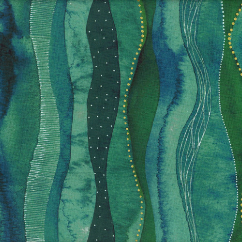 Windham Fabrics Ebb & Flow Essoldo Designs Cascade Emerald