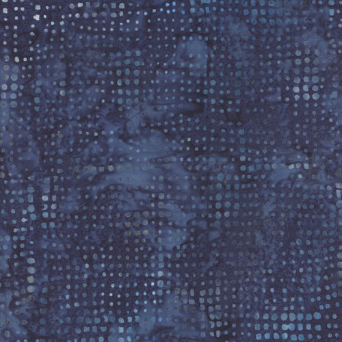 Windham Fabrics Anthology Batiks Juniper Navy Squared