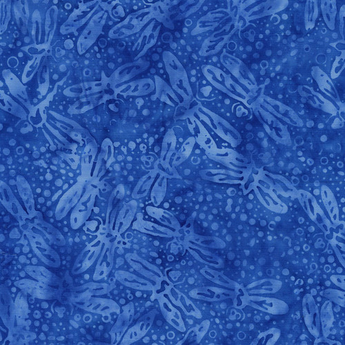 Windham Fabrics Anthology Batiks Morocco Royal Dragonfly