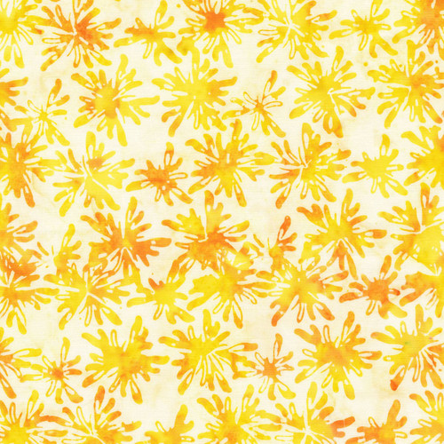 Windham Fabrics Anthology Batiks Morocco Cream Blooms