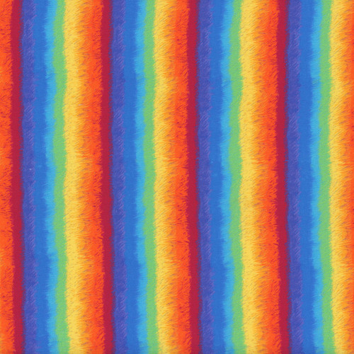 Timeless Treasures Fabrics Novelty Fabrics Nick Fur Rainbow