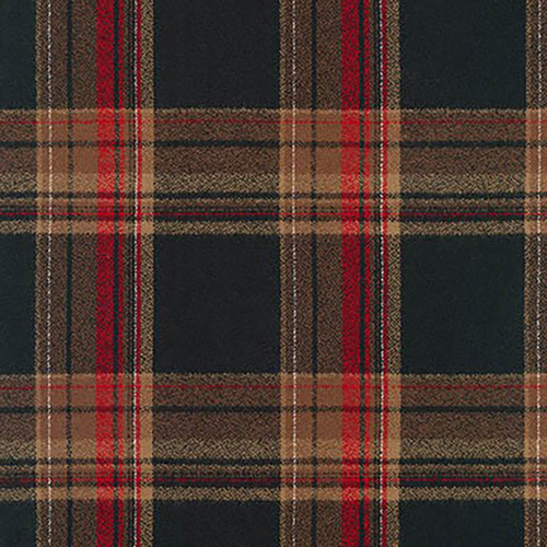 Robert Kaufman Mammoth Flannel Red Brown Fireside Plaid