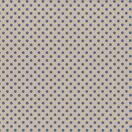 Tilda Fabrics Creating Memories Woven Polkadot Blue