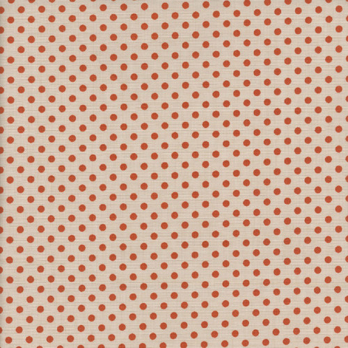 Tilda Fabrics Creating Memories Woven Polkadot Ginger