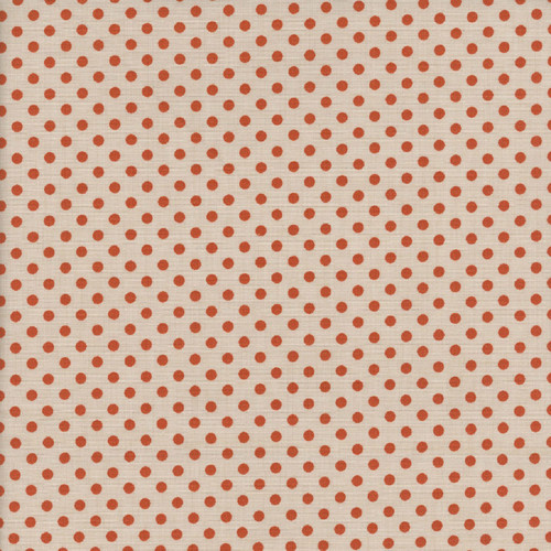 Tilda Fabrics Creating Memories Woven Polkadot Ginger