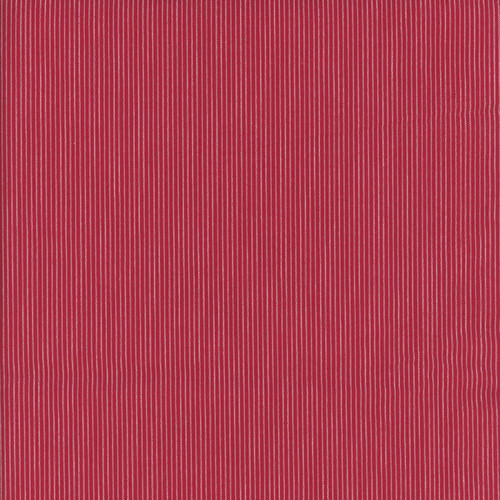 Tilda Fabrics Creating Memories Woven Tinystripe Red
