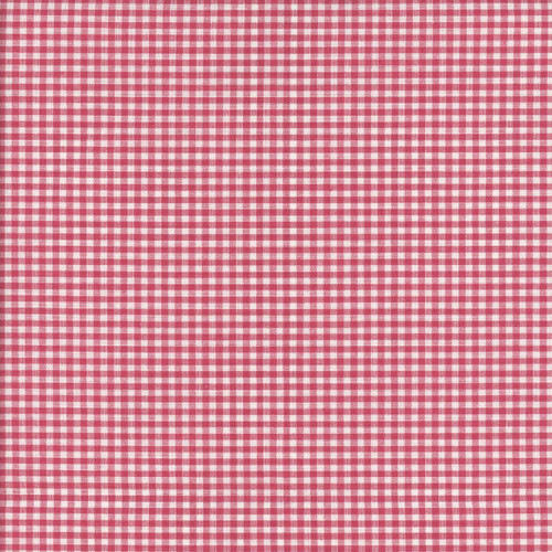 Tilda Fabrics Creating Memories Woven Gingham Red