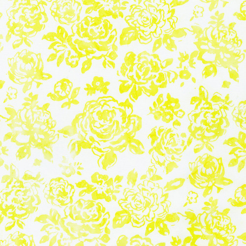 Robert Kaufman Fabrics Azure Breeze Artisan Batiks Cornsilk Tea Roses