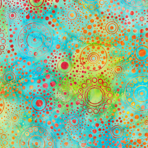 Robert Kaufman Fabrics Dotted Artisan Batiks Caribbean Murano Beads
