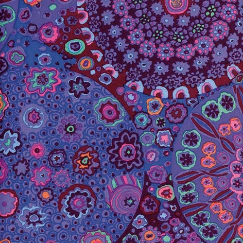 Free Spirit Fabrics Kaffe Fassett Classics  Mille Fiore Blue