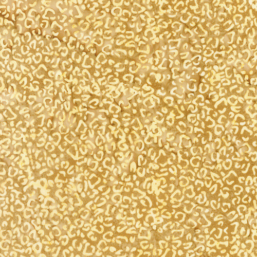 Robert Kaufman Fabrics Jungle Dreams Artisan Batiks Sand Mini Leopard Skin