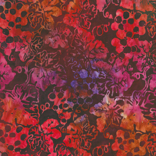 Robert Kaufman Fabrics Wine Country Artisan Batiks Wine Vines Leaves Grapes