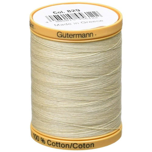 Gutermann Cotton Thread Cream Jumbo Spool 876 yards