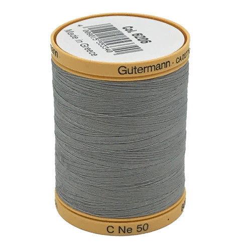 Gutermann Cotton Thread Grey Jumbo Spool 876 yards