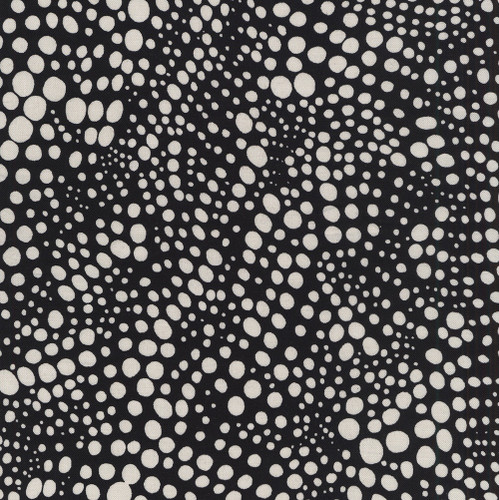 Studio E Fabrics Dot to Dot 118 Inch Wide Quilt Backing Black and White