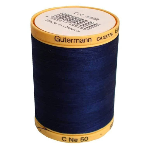 Gutermann Cotton Thread Navy Jumbo Spool 876 yards