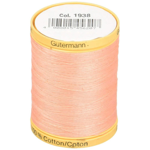 Gutermann Cotton Thread Salmon Jumbo Spool 876 yards