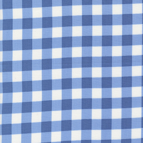 Moda Fabrics Coriander Colors Corey Yoder Blue Gingham Check