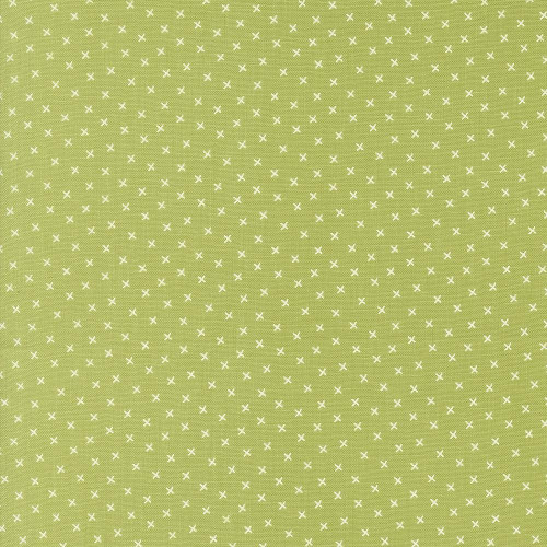 Moda Fabrics Coriander Colors Corey Yoder Green Little X's