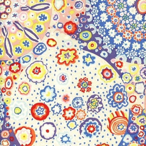 Free Spirit Fabrics Kaffe Fassett Classics Kaffe Fassett Fabrics Mille Fiore Pastel