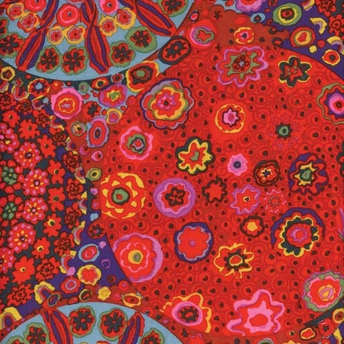 Free Spirit Fabrics Kaffe Fassett Classics Mille Fiore Red