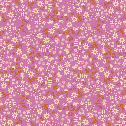 Moda Fabrics Favorite Flowers Ruby Star Society Heliotrope Inflorescence