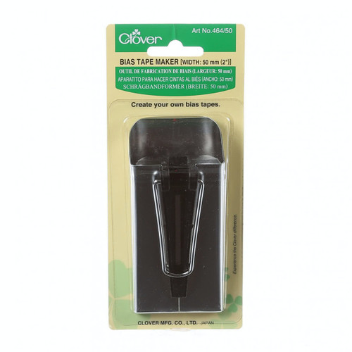 Clover Bias Tape Maker Fusible 2 inches wide
