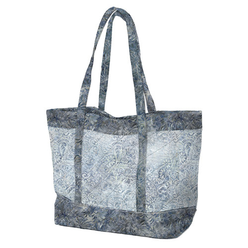 Wilmington Prints Starlight Batiks Twighlight Shoulder Tote Bag Kit