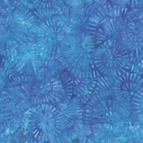 Wilmington Prints Sea Stars Batiks Blue Pins and Needles