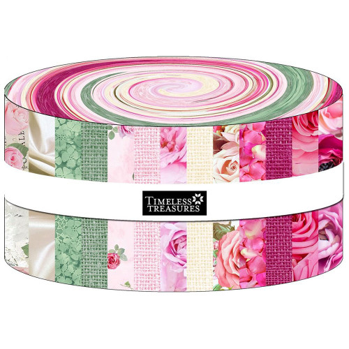 Timeless Treasures Fabrics Bellerose Bellerose 40 Fabric Strips