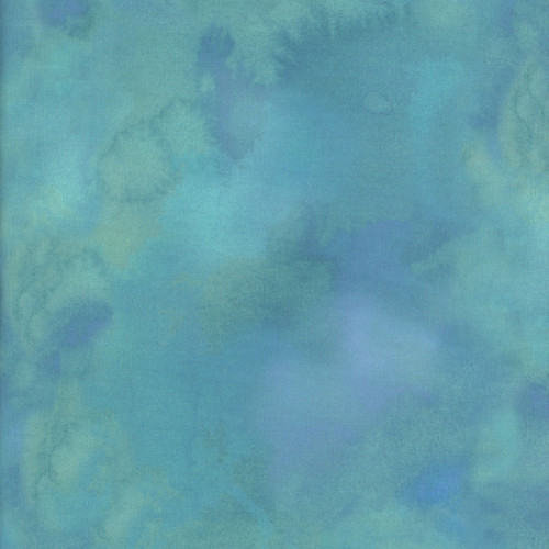 Clothworks Fabrics Garden Fresh by Sue Zipkin Dark Aqua Garden Texture
