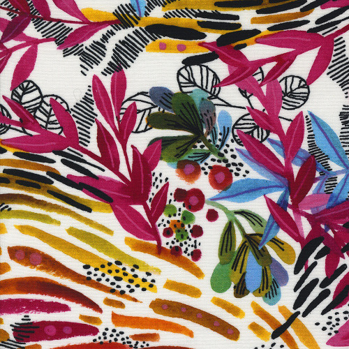 Moda Fabrics Playgrounds Amarilys Henderson Paper Modern Jungle