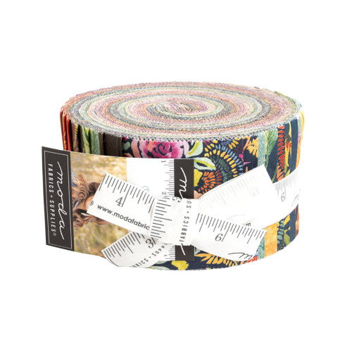 Moda Fabrics Floribunda Create Joy Project  Jelly Roll Fabric Strips