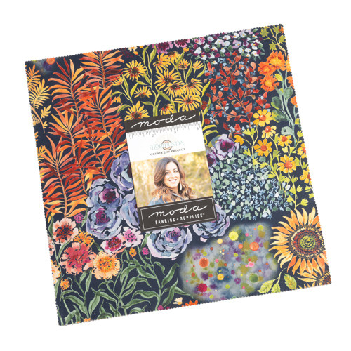 Moda Fabrics Floribunda Create Joy Project  Layer Cake 10 Inch Squares