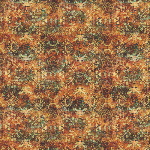 Quilting Treasures Fabrics Folklore by Dan Morris Gold William Morris Floral