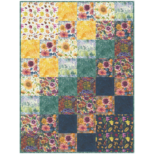 Moda Fabrics Floribunda Create Joy Baker's Dozen Quilt Kit