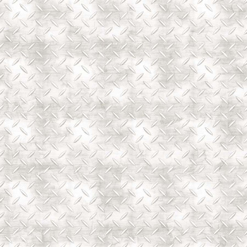 Quilting Treasures Fabrics American Heroes Police White (Light Grey) Metal Plate, digital sample