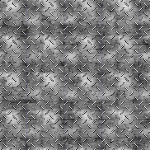 Quilting Treasures Fabrics American Heroes Police Smoke (Dark Grey) Metal Plate, digital sample