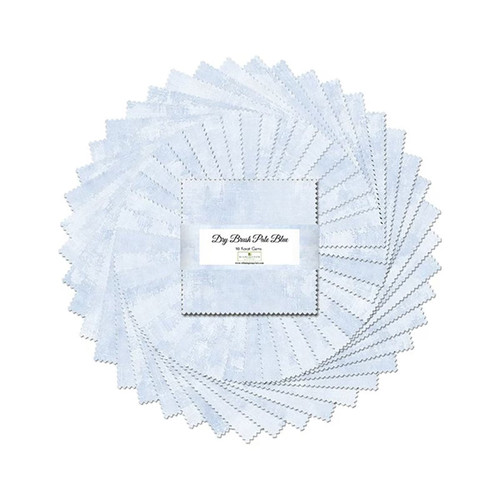 Wilmington Prints Dry Brush Essentials Pale Blue 10 Karat Crystals 10 Inch Squares