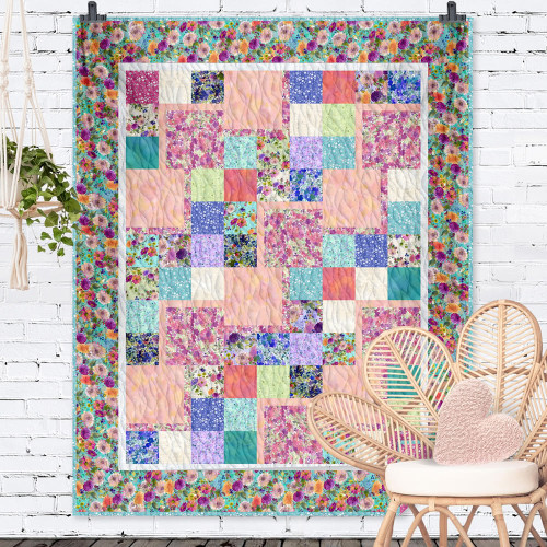 Charm Box Quilt Pattern by Cozy Quilt Designs