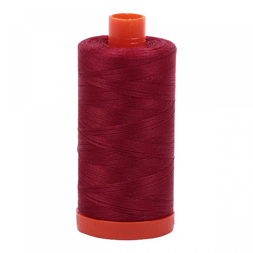 Aurifil Cotton Mako Thread 50 Weight 1422 Yards Burgundy
